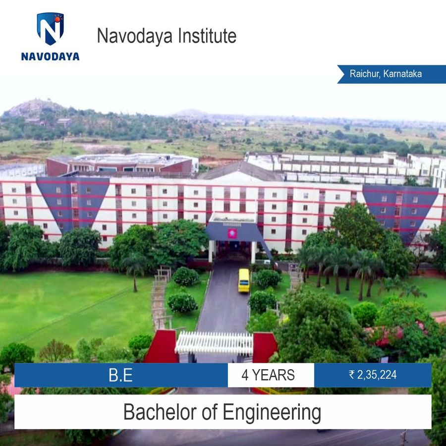 Bachelor of Engineering [B.E] (CSE) at Navodaya Institute, Karnataka - Other